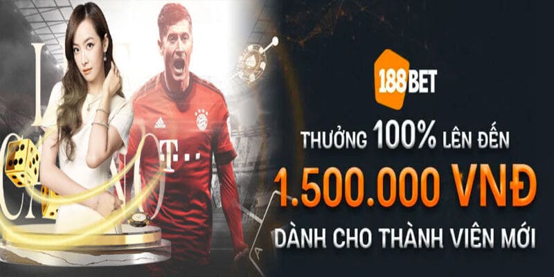 Khuyến mãi khổng lồ bùng nổ tại 188bet 